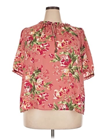 Style&Co Short Sleeve Blouse (view 1)