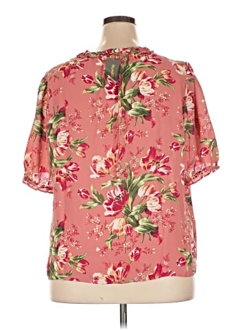 Style&Co Short Sleeve Blouse (view 2)