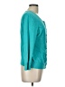 Van Heusen 100% Cotton Teal Cardigan Size L - photo 4