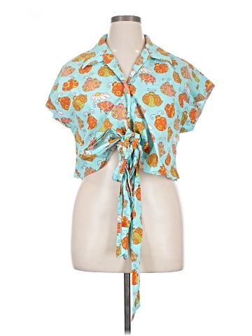 ModCloth Short Sleeve Blouse (view 1)