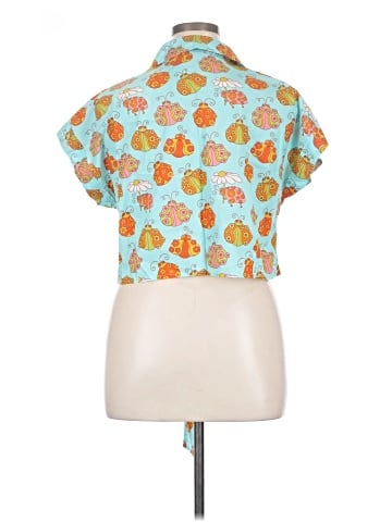 ModCloth Short Sleeve Blouse (view 2)