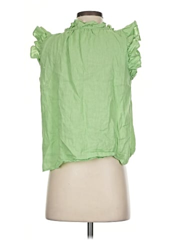 Olivaceous Sleeveless Blouse (view 2)