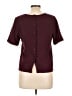 Forever 21 Burgundy Short Sleeve Top Size L - photo 2