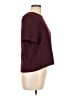 Forever 21 Burgundy Short Sleeve Top Size L - photo 4