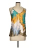 Closed 100% Viscose Gold Sleeveless Blouse Size M - photo 1