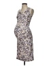 Seraphine Silver Cocktail Dress Size 2 Maternity - photo 1