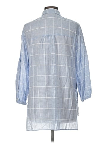 Kori America 3/4 Sleeve Button-Down Shirt (view 2)