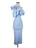 Missguided Blue Cocktail Dress Size 0 - photo 1