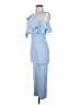Missguided Blue Cocktail Dress Size 0 - photo 5