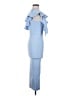 Missguided Blue Cocktail Dress Size 0 - photo 4