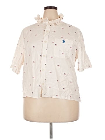 U.S. Polo Assn. Short Sleeve Blouse (view 1)