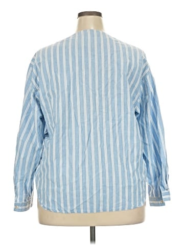 J.Jill 3/4 Sleeve Button-Down Shirt (view 2)