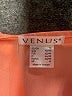 Venus 100% Polyester Orange Sleeveless Blouse Size M - photo 7
