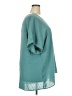BLOOMCHIC 100% Polyester Teal Short Sleeve Blouse Size 22 - photo 4