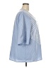 BLOOMCHIC Blue 3/4 Sleeve Blouse Size 22 - photo 4