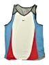 Nike 100% Polyester Blue Active Tank Size M (kids) - photo 1