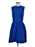 Gap Solid Blue Casual Dress Size 4 (tall) - photo 1