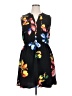 Mossimo 100% Polyester Floral Black Casual Dress Size XL - photo 1