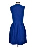Gap Solid Blue Casual Dress Size 4 (tall) - photo 2