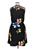 Mossimo 100% Polyester Floral Black Casual Dress Size XL - photo 2