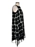 Max Studio 100% Polyester Argyle Black Cocktail Dress Size XS - photo 4