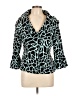 Metrostyle 100% Polyester Teal Blazer Size 10 - photo 1