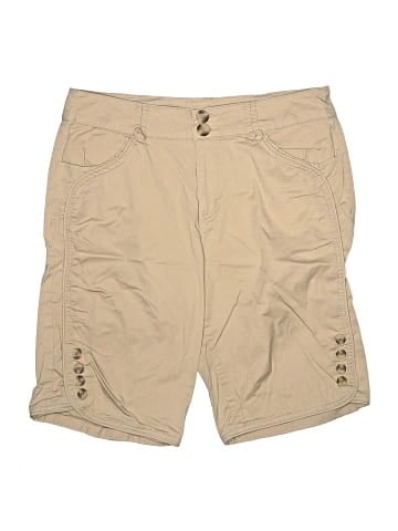 DressBarn Khaki Shorts (view 1)