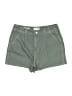 Universal Thread Solid Green Khaki Shorts Size 10 - photo 1