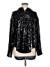 WAYF 100% Recycled Polyester Black Long Sleeve Blouse Size L - photo 1