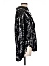 WAYF 100% Recycled Polyester Black Long Sleeve Blouse Size L - photo 4