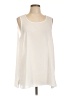 Assorted Brands 100% Polyester Ivory Sleeveless T-Shirt Size L - photo 1