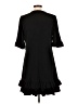 CeCe Solid Black Casual Dress Size L - photo 2