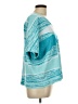 MING WANG Teal Poncho Size L - photo 4