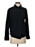 Splendid 100% Cotton Polka Dots Black Long Sleeve Button-Down Shirt Size S - photo 1