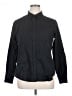 Old Navy 100% Cotton Solid Black Long Sleeve Button-Down Shirt Size XL - photo 1