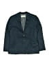 H&M 100% Cotton Solid Blue Blazer Size 6 - 7 - photo 1