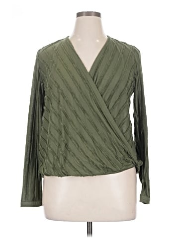 Maeve by Anthropologie Long Sleeve Blouse (view 1)