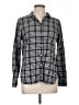 J.Crew 100% Cotton Plaid Black Long Sleeve Button-Down Shirt Size 10 - photo 1