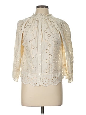 Jennifer & Grace 3/4 Sleeve Blouse (view 1)