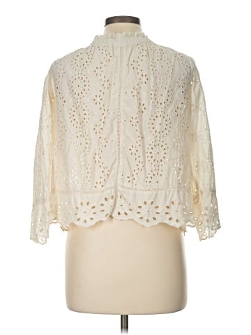 Jennifer & Grace 3/4 Sleeve Blouse (view 2)