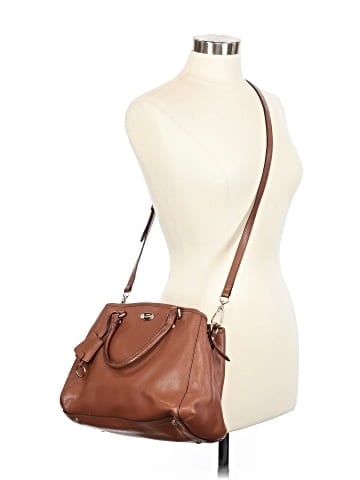 Coach Leather Satchel (view 2)