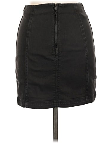 Free People Faux Leather Skirt (view 2)
