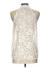 Madison Marcus 100% Nylon Ivory Sleeveless Blouse Size L - photo 2