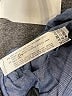 Zara Basic Blue 3/4 Sleeve Button-Down Shirt Size M - photo 8