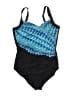 Miraclesuit Graphic Black One Piece Swimsuit Size 16 - photo 1