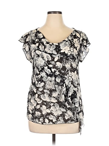 BCBGeneration Short Sleeve Blouse (view 1)