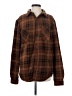 Weatherproof 100% Polyester Plaid Brown Jacket Size S - photo 1