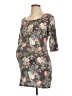 Pink Blush Gray Casual Dress Size L - photo 1