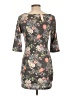 Pink Blush Gray Casual Dress Size L - photo 2