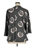 wonderly Gray 3/4 Sleeve Top Size 1X - photo 2